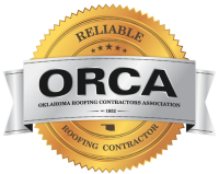 Oklahoma Roofing Contractors Association badge