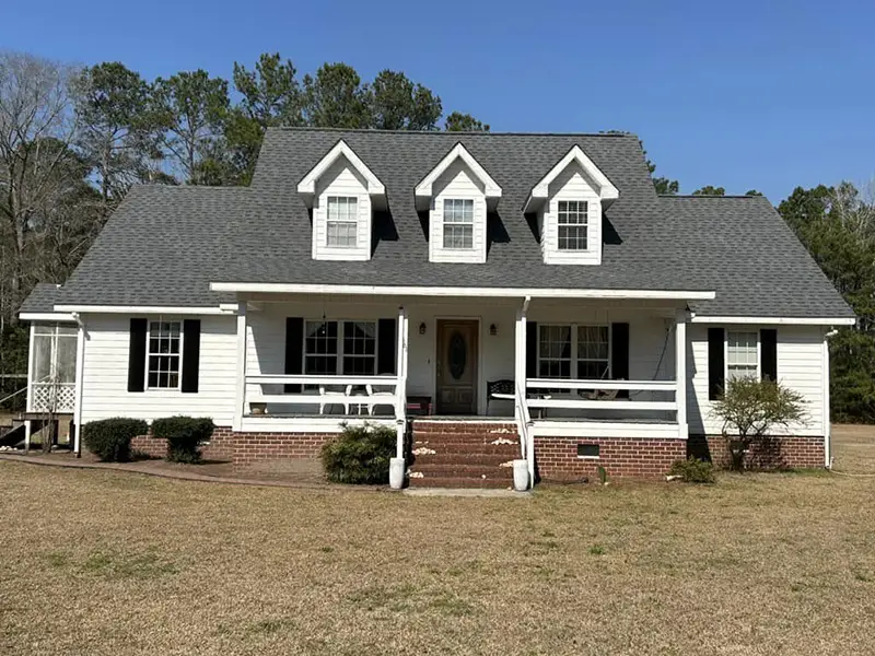 New shingles installed on small home