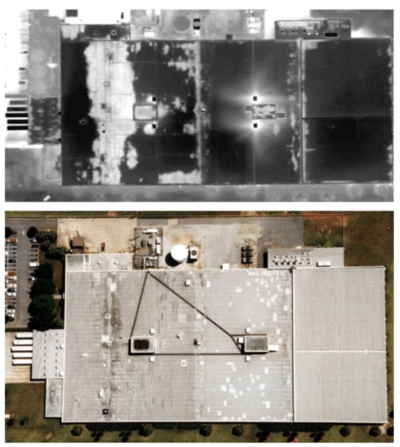 Thermal imaging roof scan 4