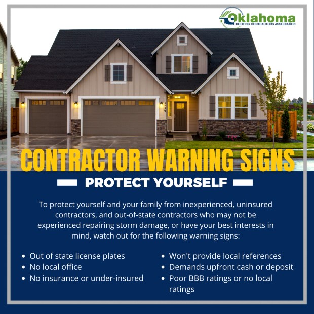 Total Roofing Solutions & Construction contractor warning signs list image